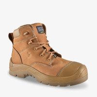 SAFETY JOGGER ALTAR S3 MID 011329 多用途中筒拉鍊安全靴(駝色) - 36碼 | 前後脚吸能 | 塑鋼鞋頭 | PU+耐300°C橡膠大底