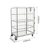 多功能搬運車 - 1200*1000*1700四小門 | 物流手推車 | 適用於倉庫 | 物流中心必備