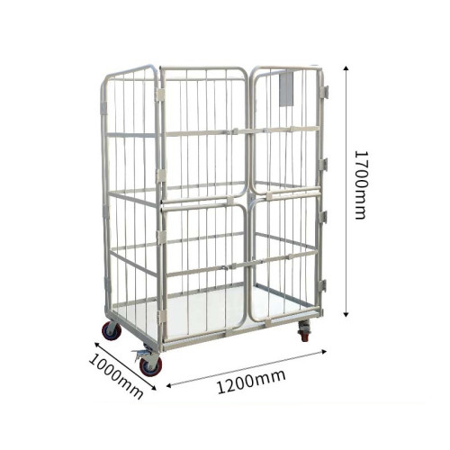 多功能搬運車 - 1200*1000*1700四小門 | 物流手推車 | 適用於倉庫 | 物流中心必備