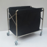 折疊不鏽鋼洗衣車 - 專用黑色布袋 - 一套兩個