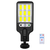 戶外自動感應太陽能路燈 - 616-4（附遙控） | LED超光泛光燈 | 3模式遙控調節