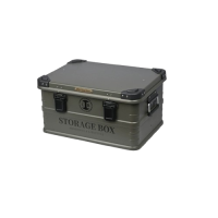 SHINETRIP 山趣 鋁合金收納箱 - 灰色(中號) | 防水防雨 | 内置減震海綿 | 露營必備