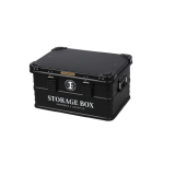 SHINETRIP 山趣 鋁合金收納箱 - 黑色(中號) | 防水防雨 | 内置減震海綿 | 露營必備