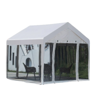 SIBADA 斯巴達 戶外遮陽棚 - 主棚+網紗圍布 | 抗風防雨 | 隔熱防曬