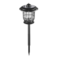  太陽能滅蚊燈 - 地插款 | 電擊物理滅蚊 | 紫光滅蚊白光照明