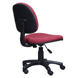 SGS氣壓升降電腦轉椅 - 紅色 | 寫字椅辦公椅 | 可後仰設計 | 人體工學舒適辦公椅
