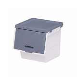 韓國 LITEM ROOMAX mini 揭蓋式小型儲物箱 - 深灰色 | 專收納零碎的雜物 | 小巧實用