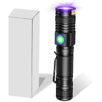 2023311便携紫光手電筒 | IPX4防水 | 驗假鈔 | 寵物檢測 | 熒光劑檢測