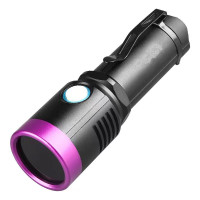 JS23702便携紫光手電筒（不含電池） | IPX4防水 | 驗假鈔 | 寵物檢測 | 熒光劑檢測