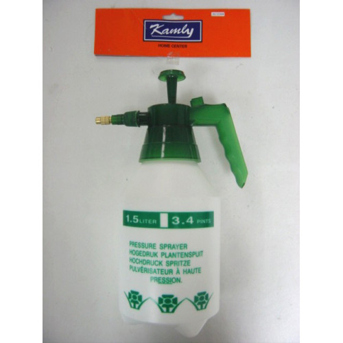 KAMLY 打氣噴水壺 1500ML (金屬咀) XC12304 | 園藝噴壺