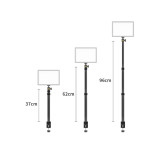 Ulanzi VIJIM LS01 桌面可延長燈架 - 黑色 | 50mm夾距 | 三段調節