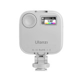 Ulanzi U60 RGB迷你方塊補光燈 - 白色 | 18種情景光效 | 磁力吸附