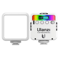 Ulanzi VL49RGB 迷你便攜式LED補光燈 - 白色 | 雙色溫攝影燈 | 3 種燈光模式
