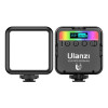Ulanzi VL49RGB 迷你便攜式LED補光燈 - 黑色 | 雙色溫攝影燈 | 3 種燈光模式