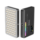Ulanzi VL120RGB 卡片式補光燈 - 黑色 | CCT色溫模式 | HSI彩色模式