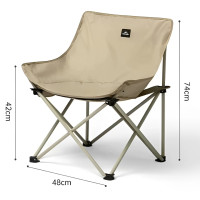 Naturehike Stellaluna T01 露營月亮椅(CNH23JU13002) - 卡其色-L碼 | 1秒展開 | 梳化式坐感 Naturehike Stellaluna T01 露營月亮椅(CNH23JU13002) - 卡其色-L碼 | 1秒展開 | 梳化式坐感