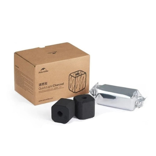 Naturehike 戶外速燃燒烤炭(CNK2300CJ011) - 方形空心炭(12枚裝) | 一點即燃 | 環保無烟