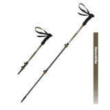 Naturehike Hoar trek EXT1-三節碳纖維登山杖(CNK2300DS010) - 棕色(57-120cm) | 耐磨杖尖 | 高承重外鎖