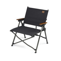 Naturehike L04 速開露營折疊椅(CNK2300JJ018) - 黑色 | 速開速收 | 收納體積小