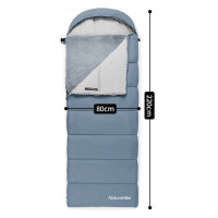 Naturehike 信封式溫控棉睡袋(CNK2300SD021) - 藍色(右拉鏈) | 快速升溫 | 獨立暖脚區 Naturehike 信封式溫控棉睡袋(CNK2300SD021) - 藍色(右拉鏈) | 快速升溫 | 獨立暖脚區