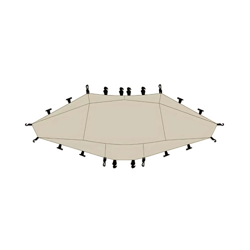 Naturehike Cloud Boundar 六角速開天幕(CNK230WS014) - 中號連接件 | 防潮防水 | 易清潔