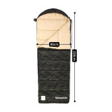 Naturehike Warmy 信封附帽棉睡袋(CNK2350WS023) - 迷彩綠(M320-左開口) | 可機洗 | 可拼接