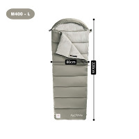 Naturehike Warmy 信封附帽棉睡袋(CNK2350WS023) - 綠色(M400-左開口) | 可機洗 | 可拼接 Naturehike Warmy 信封附帽棉睡袋(CNK2350WS023) - 綠色(M400-左開口) | 可機洗 | 可拼接