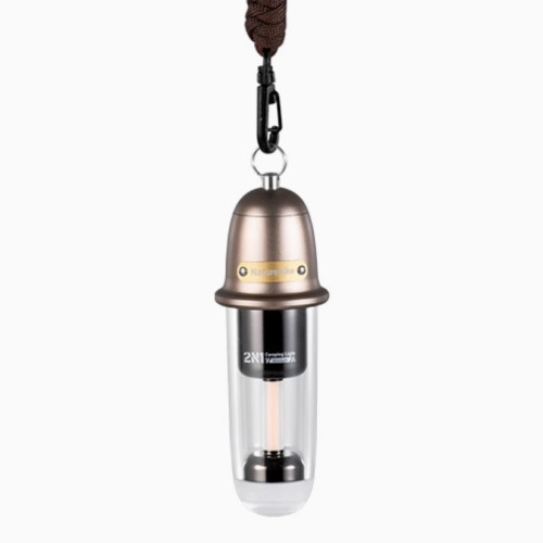 Naturehike 尋野 2合1露營氣氛燈(CNK2350ZM010) - 棕色 | 小巧便携 | 雙擊爆閃