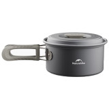 Naturehike 鋁合金露營廚具(CNK2450CF010) - 鍋(1.7L) | 防燙把手 | 防刮耐磨