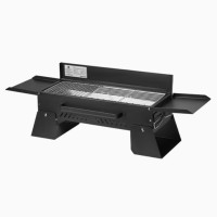 Naturehike 有時 桌面燒烤架(CNK2450CF018) - 黑色 | 一體式摺叠 | 雙區烤網