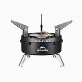 Naturehike Dark Star 大功率三頭瓦斯爐(CNK2450CF019) - 黑色