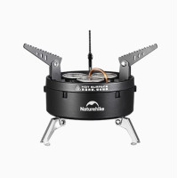 Naturehike Dark Star 大功率三頭瓦斯爐(CNK2450CF019) - 黑色