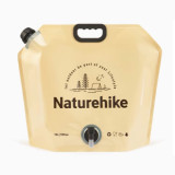 Naturehike 凌沃 戶外折疊水袋(CNK2450CF027) - 黃色(10L) | 可調節出水口 | 收納方便