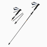 Naturehike 長風UL 碳鋁五節折疊登山杖(CNK2450DS012) - 灰色(103-120cm) | 收納體積小 | 高承重外鎖