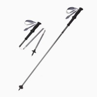 Naturehike 輕風UL- 碳鋁四節折疊登山杖(CNK2450DS017) - 寶石藍(130cm) | 高強度杖桿 | 鎢鋼杖尖