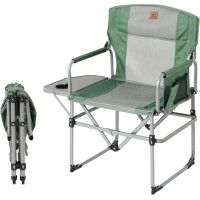Naturehike Hyland 001 折疊露營椅(CNK2450JJ012) - 軍綠色 | 150kg承重 | 邊桌延伸