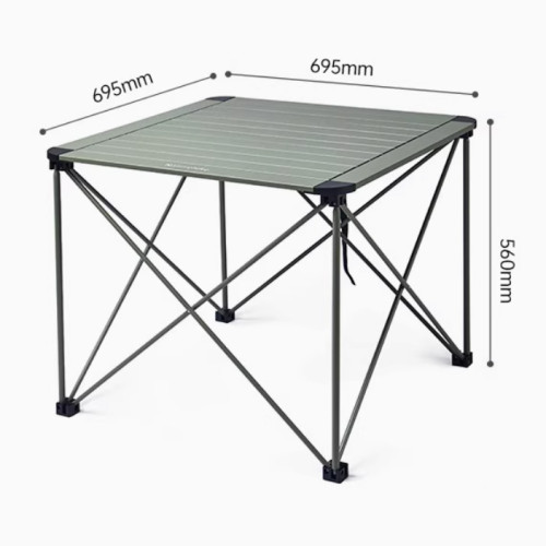 Naturehike Yamami L03 休閒折疊桌(CNK2450JJ013) - 松霜綠-L碼 | 一袋收納 | 摺叠桌面