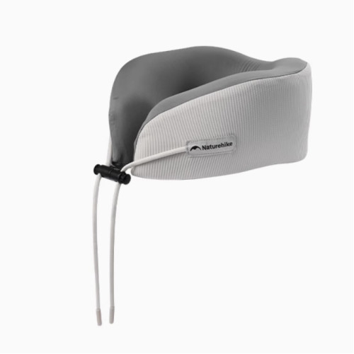 Naturehike 馨悅 U型旅行護頸枕(CNK2450WS019) - 灰色 | 多點支撐 | 涼感透氣