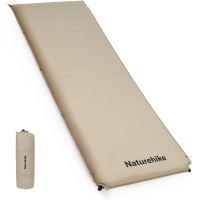 Naturehike D04 加厚自充氣睡墊(CNK2450WS020) - 卡其色(無枕頭) | 可互換設計 | 輕巧便攜