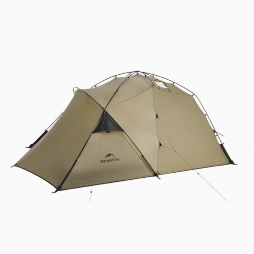 Naturehike 山坻 輕量化徒步帳篷(CNK2450WS029) - 月岩砂 | X型交叉結構 | 自由佈局