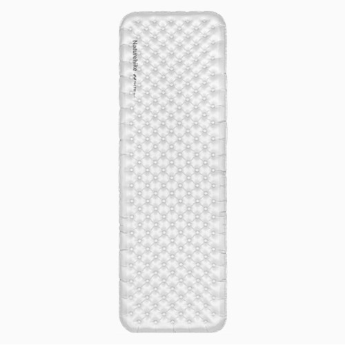 Naturehike 徒野R6.5 超輕充氣睡墊(CNK2450WS038) - 碳銀色(196*64cm) | 鎖溫禦寒 | 10cm加厚側墻