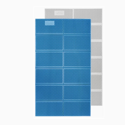 Naturehike Troues-R1.8 折疊防潮墊(CNK2450WS044) - 藍色(雙人款) | 防潮鋁背膜 | 蛋巢互嵌