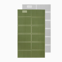 Naturehike Troues-R1.8 折疊防潮墊(CNK2450WS044) - 綠色(雙人款) | 防潮鋁背膜 | 蛋巢互嵌