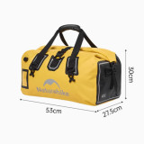 Naturehike 行旅 乾濕分離防水行李包(CNK2450XB015) - 黃色(40L) | 底部加厚 | 大容量大開口