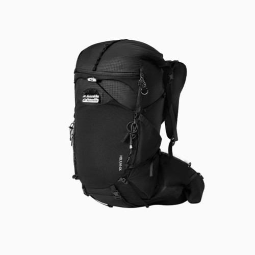 Naturehike 氦40L 專業登山包(CNK2450XB016) - 黑色-M碼 | 直通主倉拉鏈 | 科學分壓