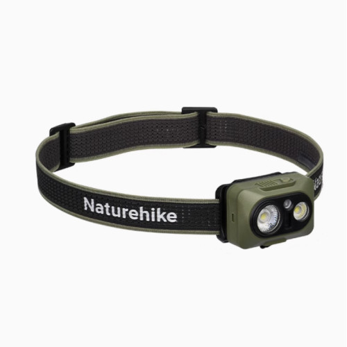 Naturehike 星嶼MAX 戶外強光頭燈(CNK2450ZM010) - 苔蘚綠 | 70H長續航 | 一體式透鏡