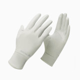 Naturehike 騎行防曬手套(CYY2421KB010) - 綠色(女款)-M碼 | 兩指翻折可觸屏 | 透氣防滑