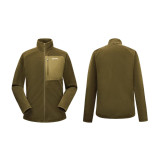 Naturehike 男士羊毛保暖外套(CYY2441FS066) - 軍綠色(男款)-M碼 | 保暖防寒 | 柔軟親膚