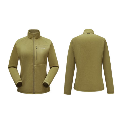 Naturehike 女士羊毛保暖外套(CYY2441FS067) - 軍綠色(女款)-L碼 | 保暖防寒 | 柔軟親膚