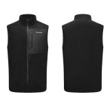 Naturehike 雙面搖粒絨馬甲(CYY2441FS068) - 黑色-XL碼 | 抑菌透氣 | 遠紅外升溫